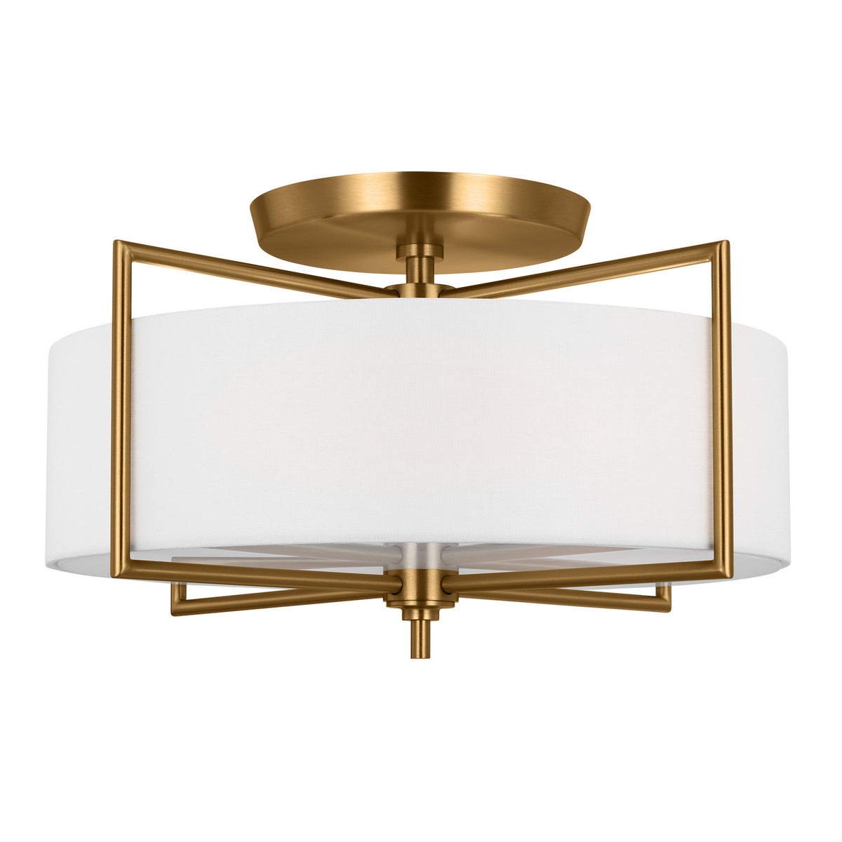 Perno Large Semi-Flush Mount