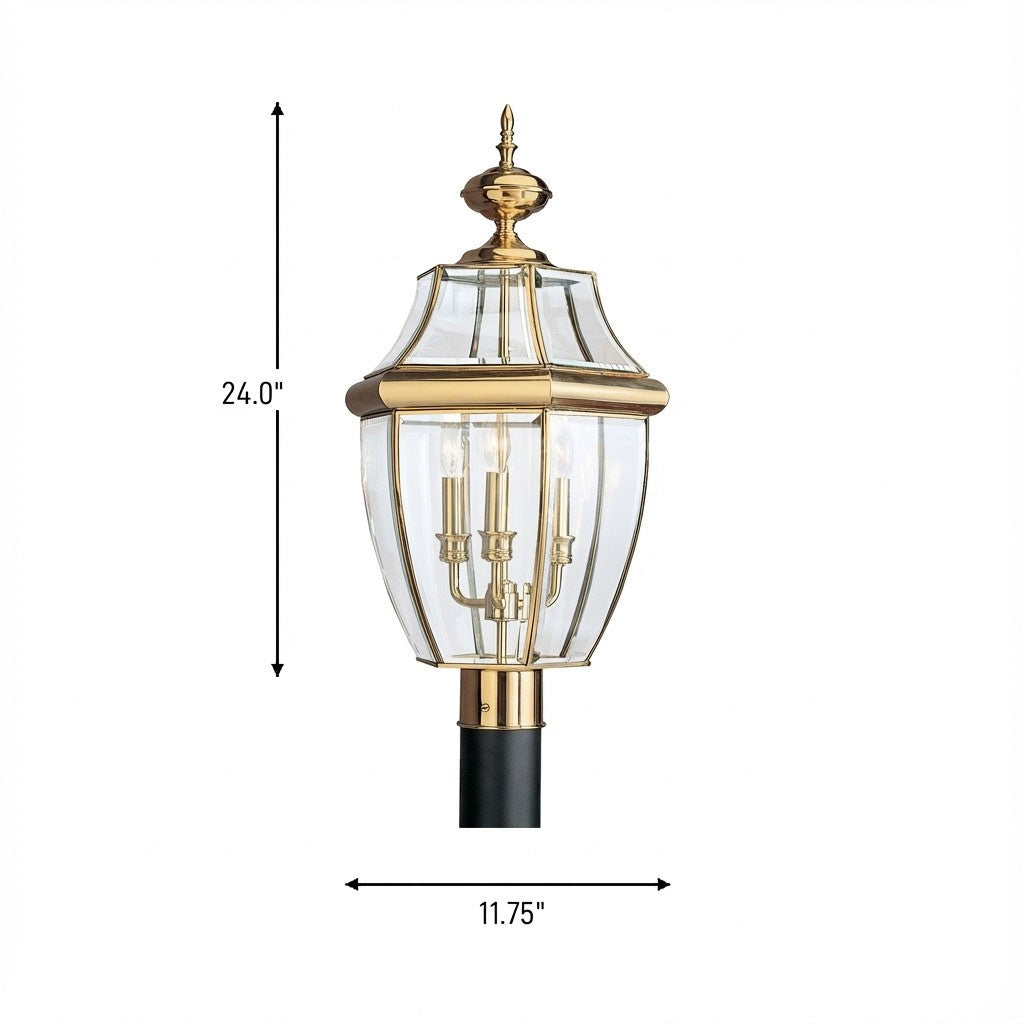 Lancaster 24" Post Lantern