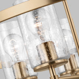 Alturas 5-Light Chandelier — Clear Seeded