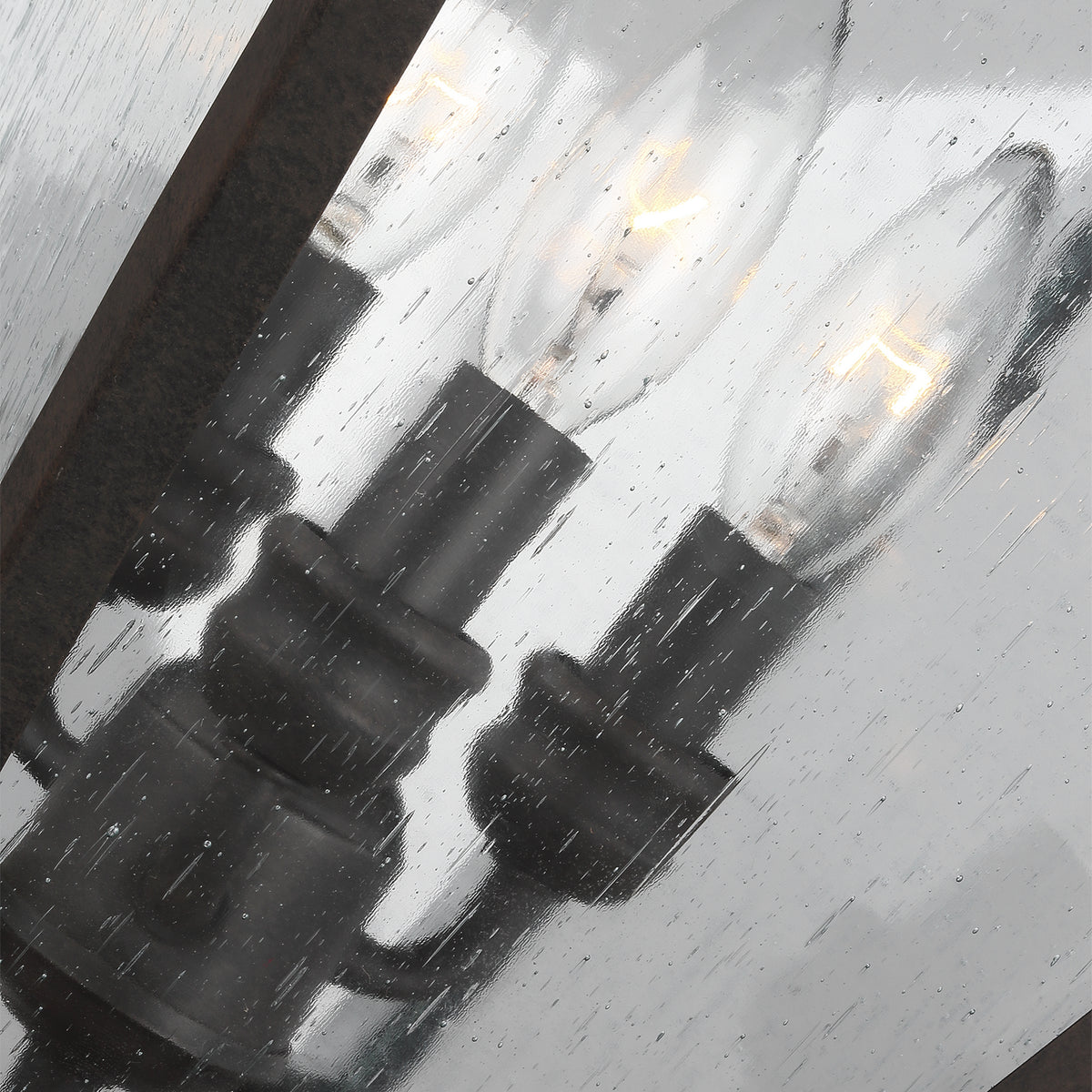 Three Light Outdoor Post Lantern — 23.25"