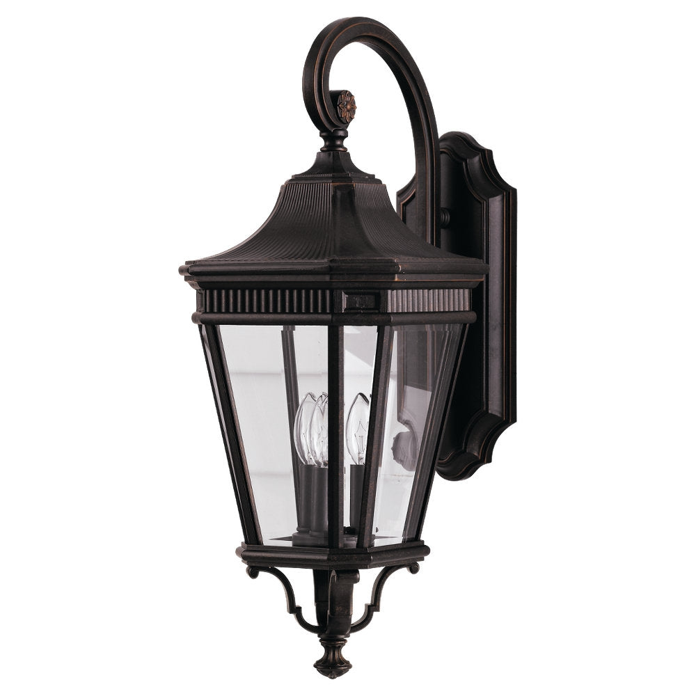 Three Light Outdoor Fixture — 23.75", 9.5"