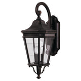 Three Light Outdoor Fixture — 23.75", 9.5"