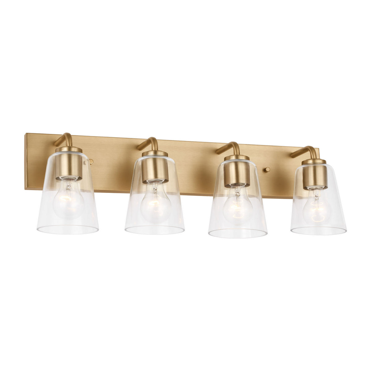 Miles Four Light Bath — Clear