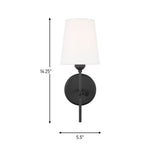 One Light Wall / Bath Sconce — 14.25", 60 W