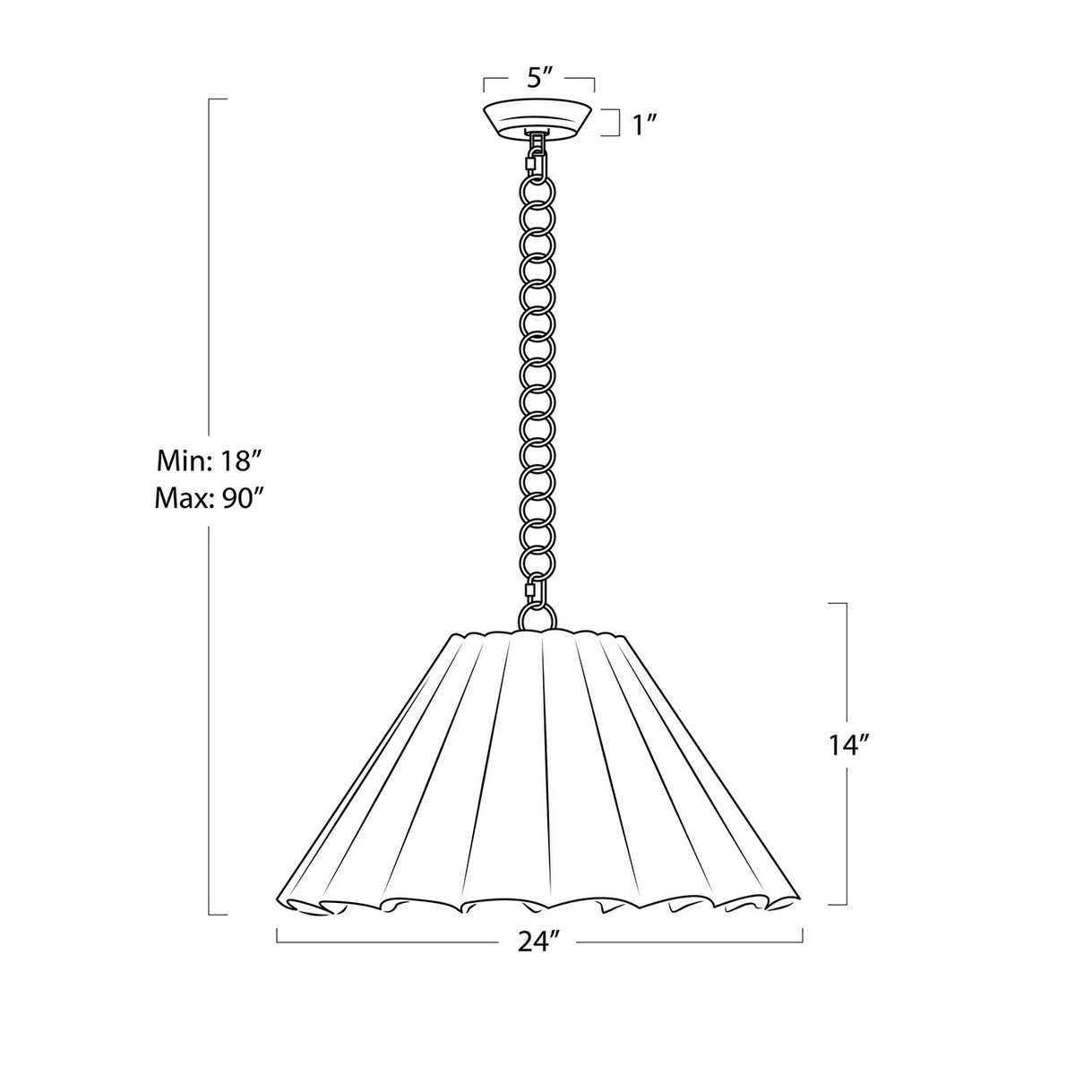 Allison Three Light Pendant