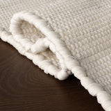 Dash & Albert Dahara Denim Bohemian Abstract Rug in White, photo 5