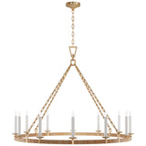 Darlana XL Wrapped Ring Chandelier