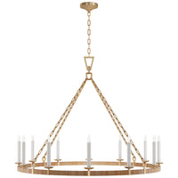 Darlana XL Wrapped Ring Chandelier