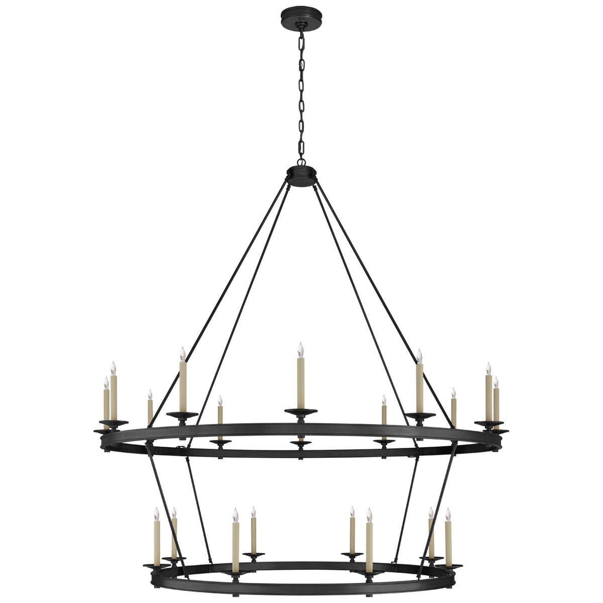 Launceton XXL Two Tiered Chandelier