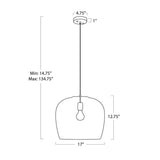 Selene One Light Pendant