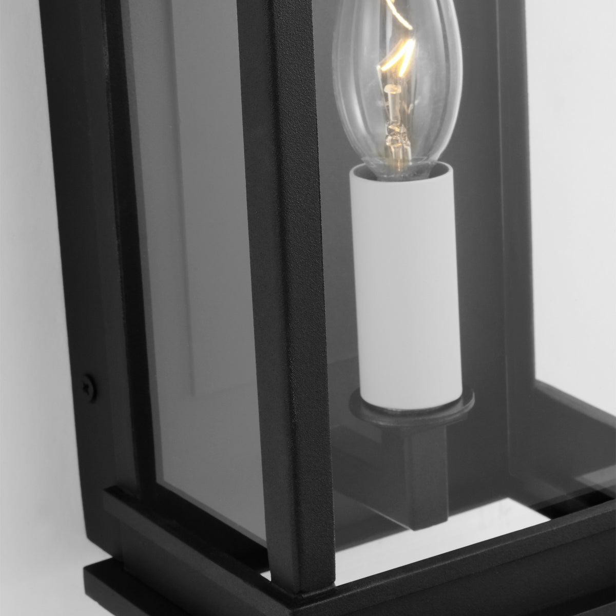 One Light Outdoor Wall Sconce — 10.25"
