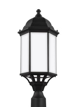Sevier 22" Post Lantern — Satin Etched