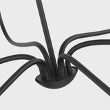 Abells Six Light Chandelier
