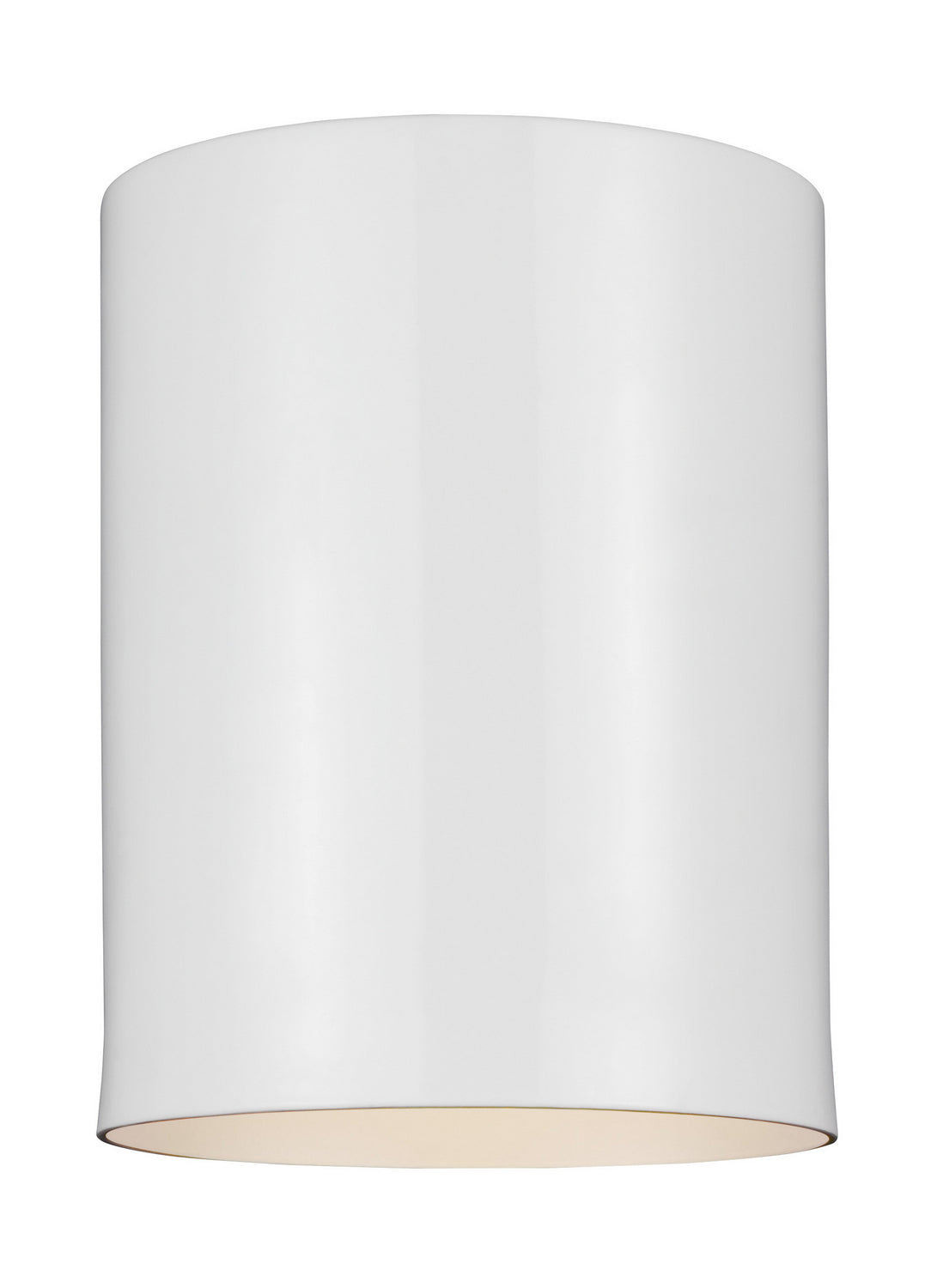 One Light Outdoor Flush Mount — 6.63", 9 W