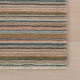 Dash & Albert Brindle Stripe Hand Loom Knotted Wool Rug in Clay, photo 5