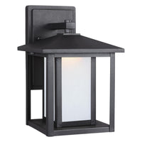 Hunnington 11" Lantern — Etched Seeded, LED Module