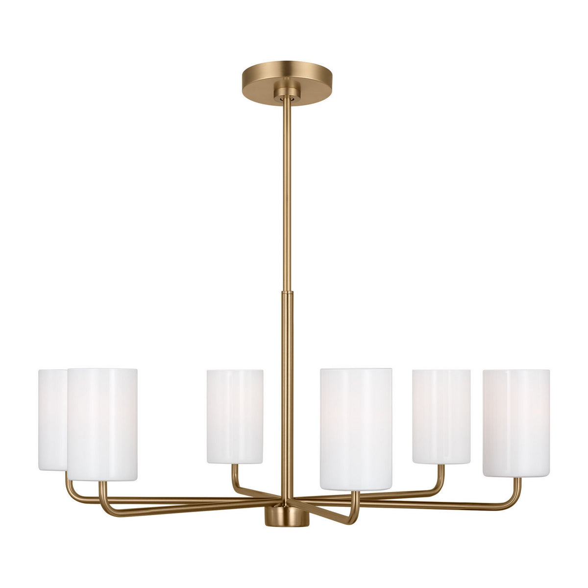 Rhett Six Light Chandelier — 9 W