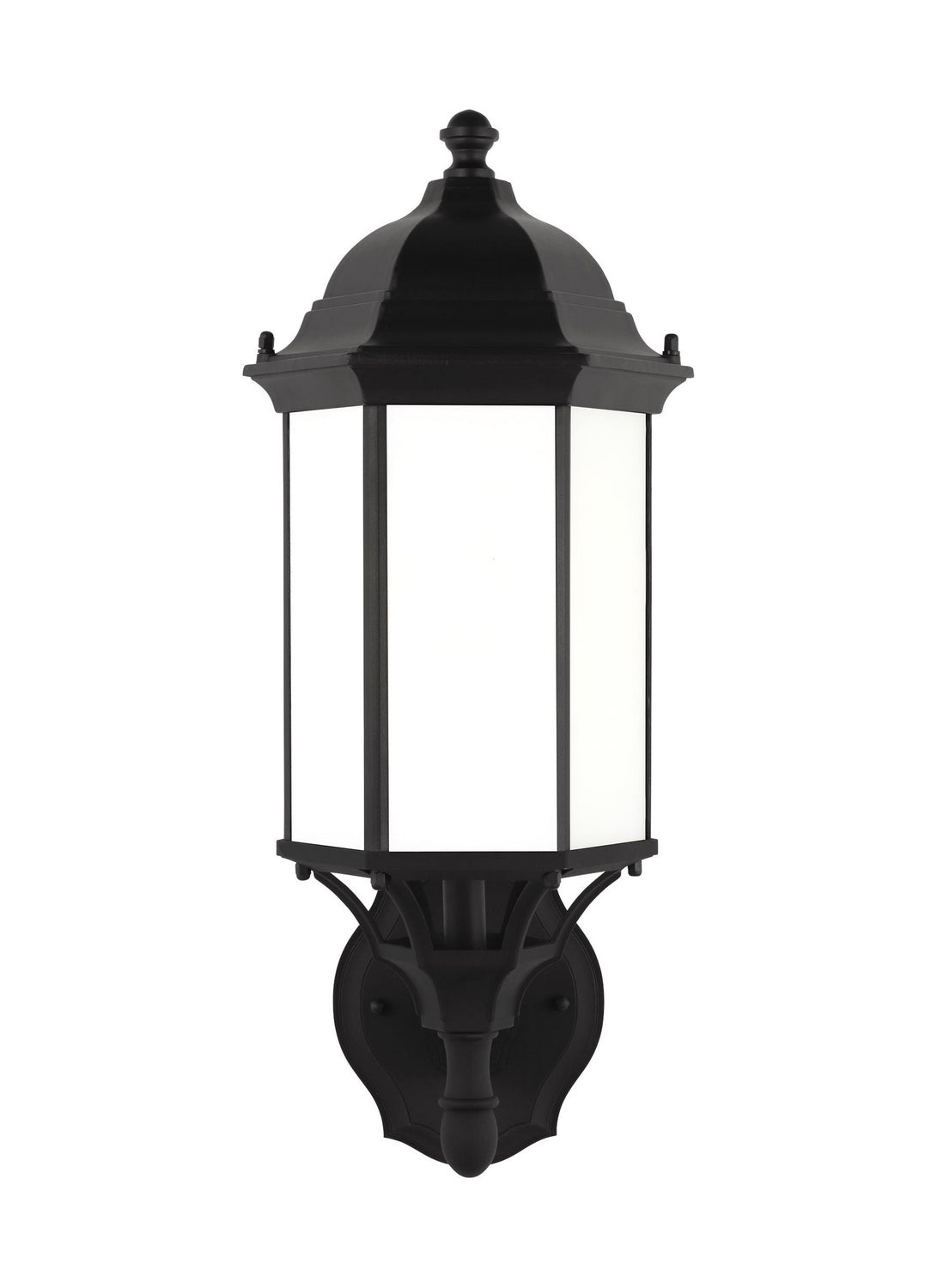 Sevier 19.5" Uplight Lantern — Satin Etched