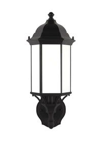 Sevier 19.5" Uplight Lantern — Satin Etched