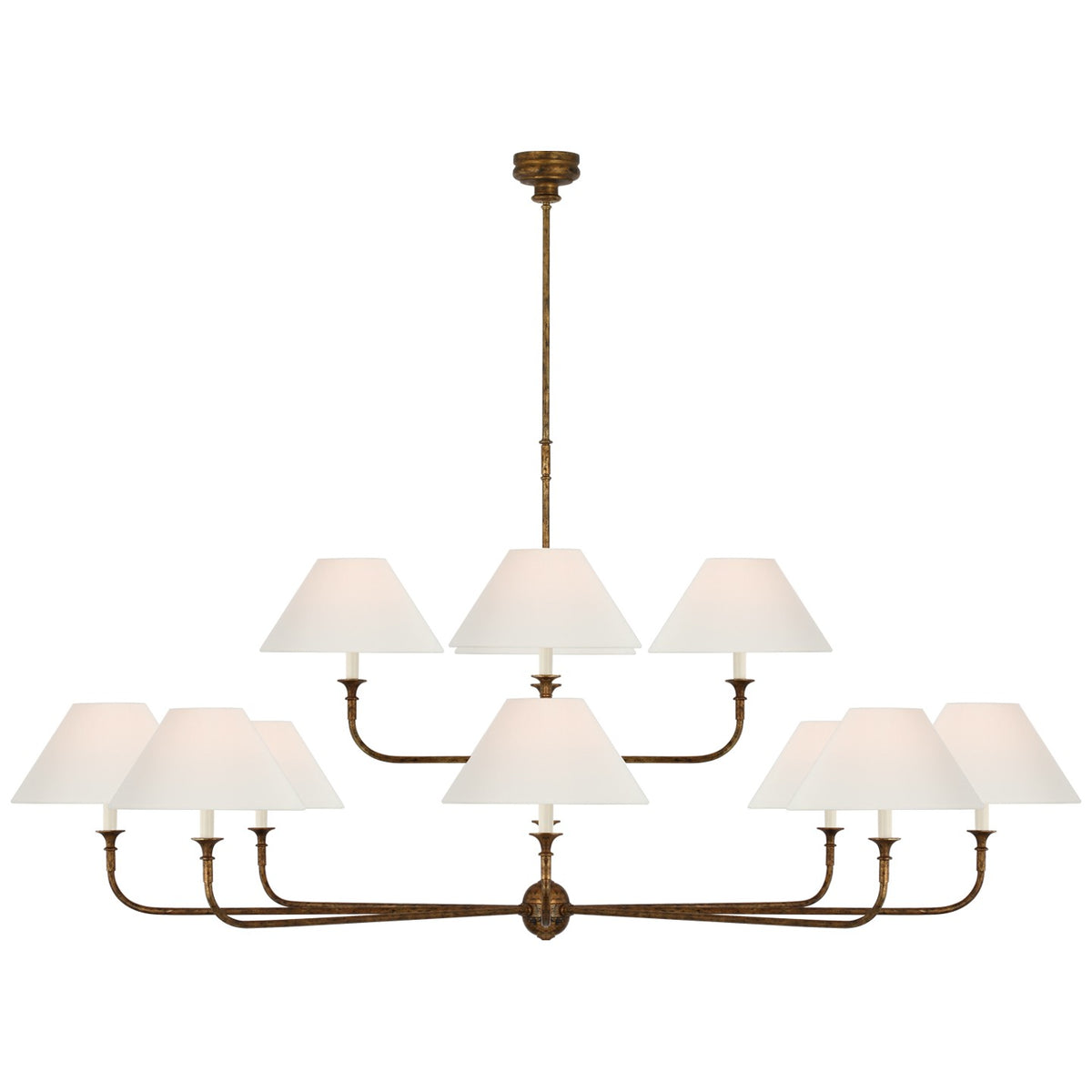 Piaf Oversized Two Tier Chandelier