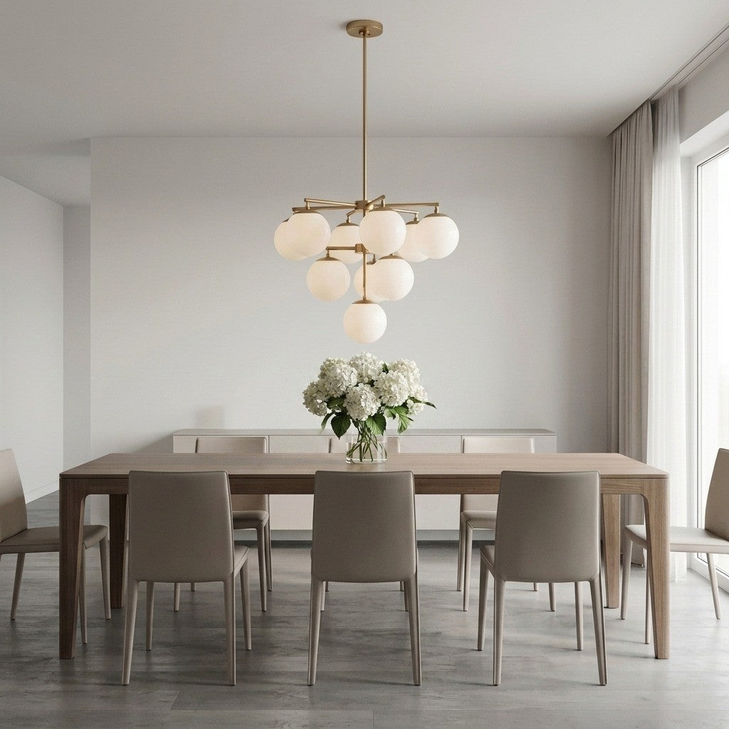 Nube Ten Light Chandelier