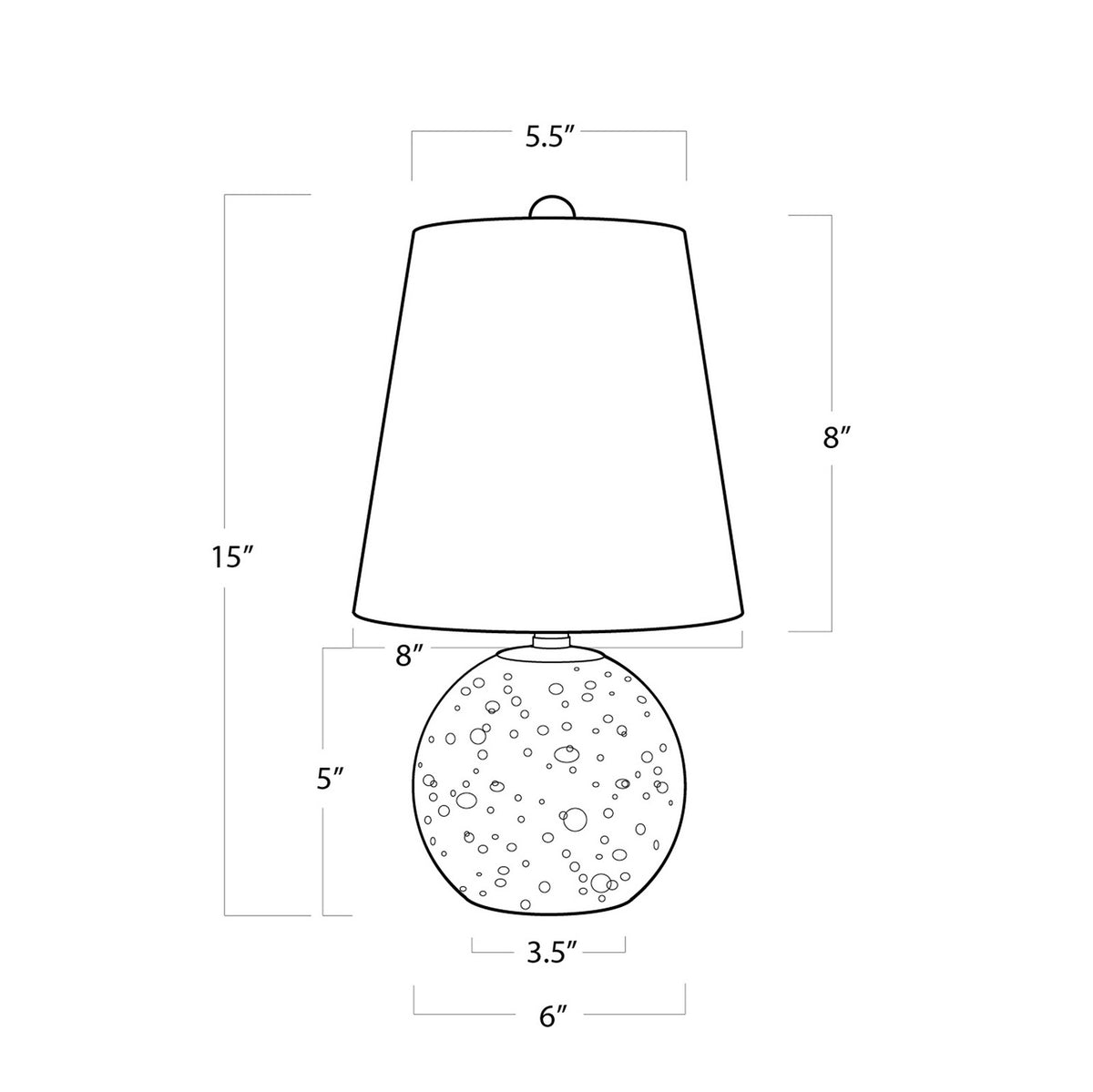 Bulle One Light Mini Lamp