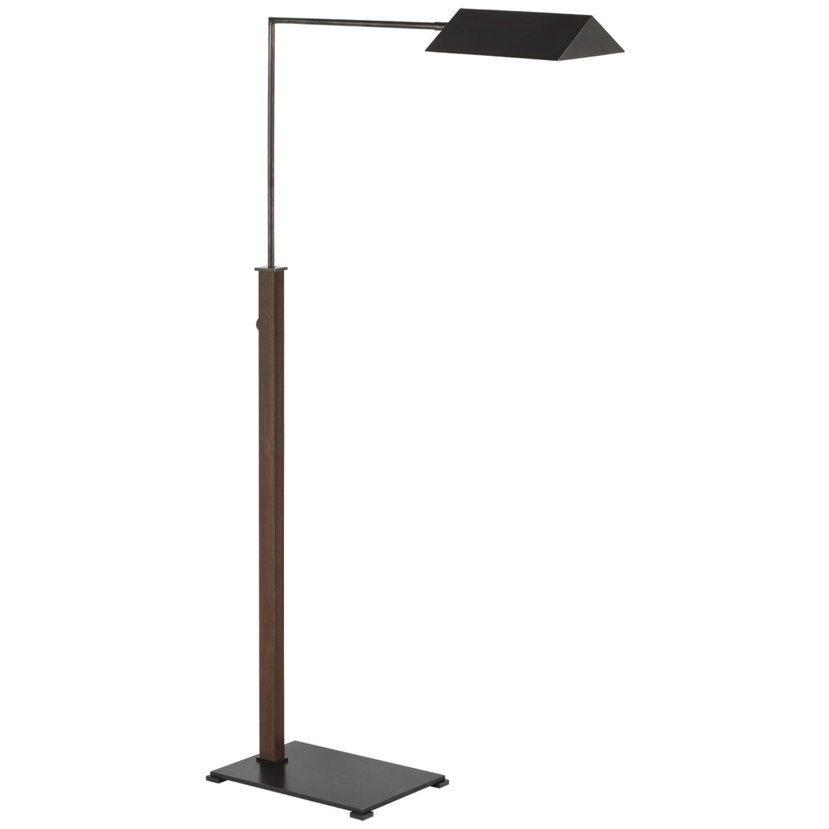 LED Floor Lamp — W: 10.75" × H: 43.00" × D: 30.00"