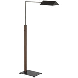 LED Floor Lamp — W: 10.75" × H: 43.00" × D: 30.00"