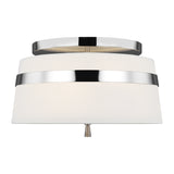 Three Light Semi-Flush Mount — 8.25"