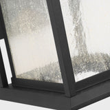 Audley 10" LED Lantern — Distressed Seeded
