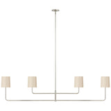 Go Lightly 70" Four Light Linear Chandelier