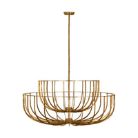 Sanchi X-Large Two Tier Chandelier