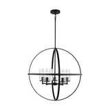 Alturas 5-Light Chandelier — Clear Seeded