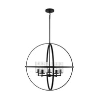 Alturas 5-Light Chandelier — Clear Seeded