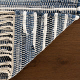 Dash & Albert Dira Denim Bohemian Diamond Rug in Blue, photo 2