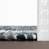 Dash & Albert Dymera Denim Bohemian Bordered Rug in Blue, photo 4