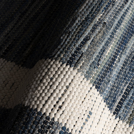 Dash & Albert Dymera Denim Bohemian Bordered Rug in Blue, photo 6