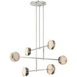 Melange 54" Multi-Positional Chandelier