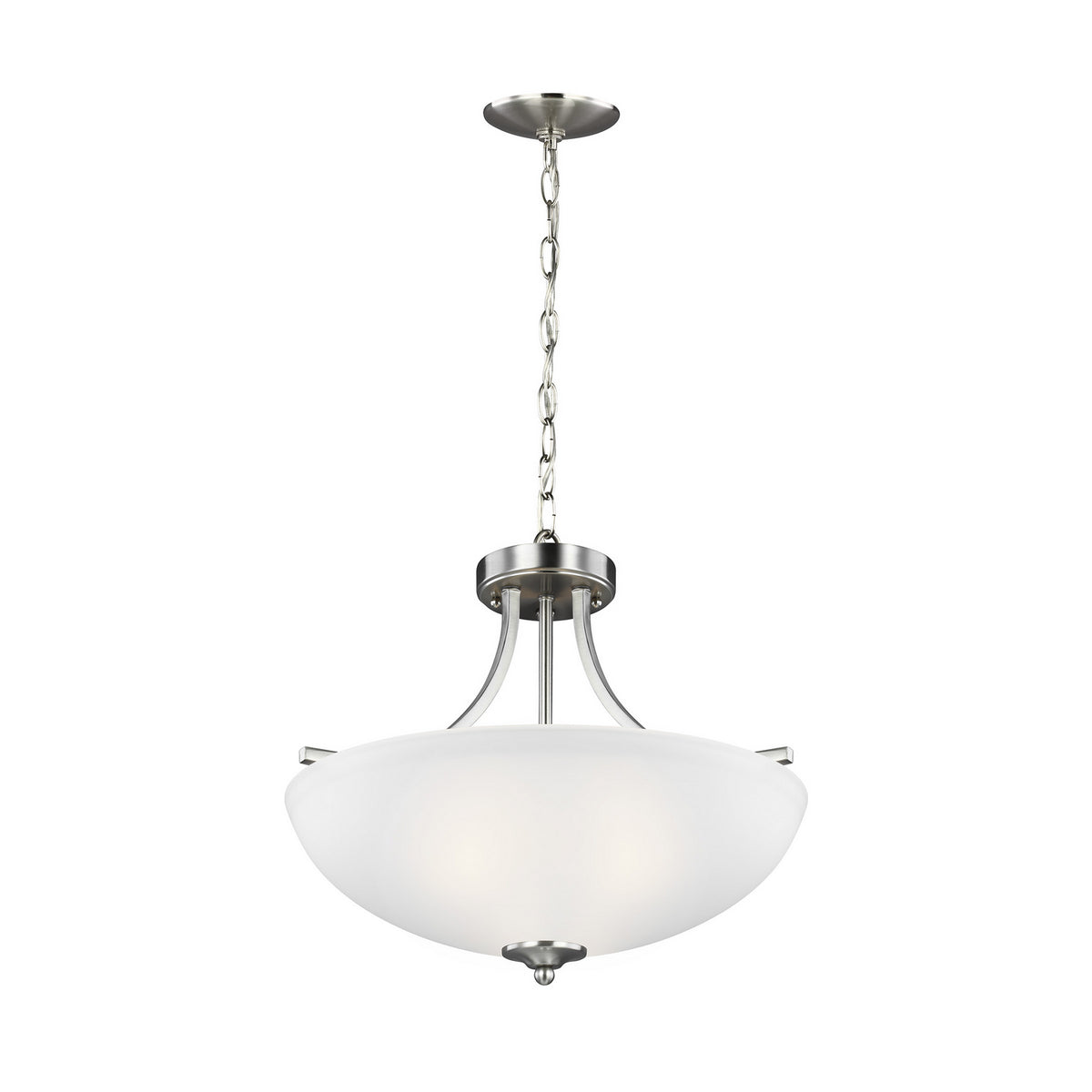 Geary Three Light Semi Flush Mount