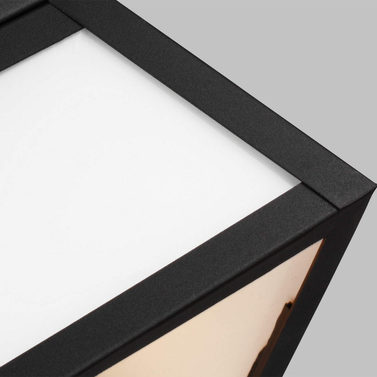 Two Light Outdoor Flush Mount — 9 W