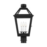 Three Light Post Mount