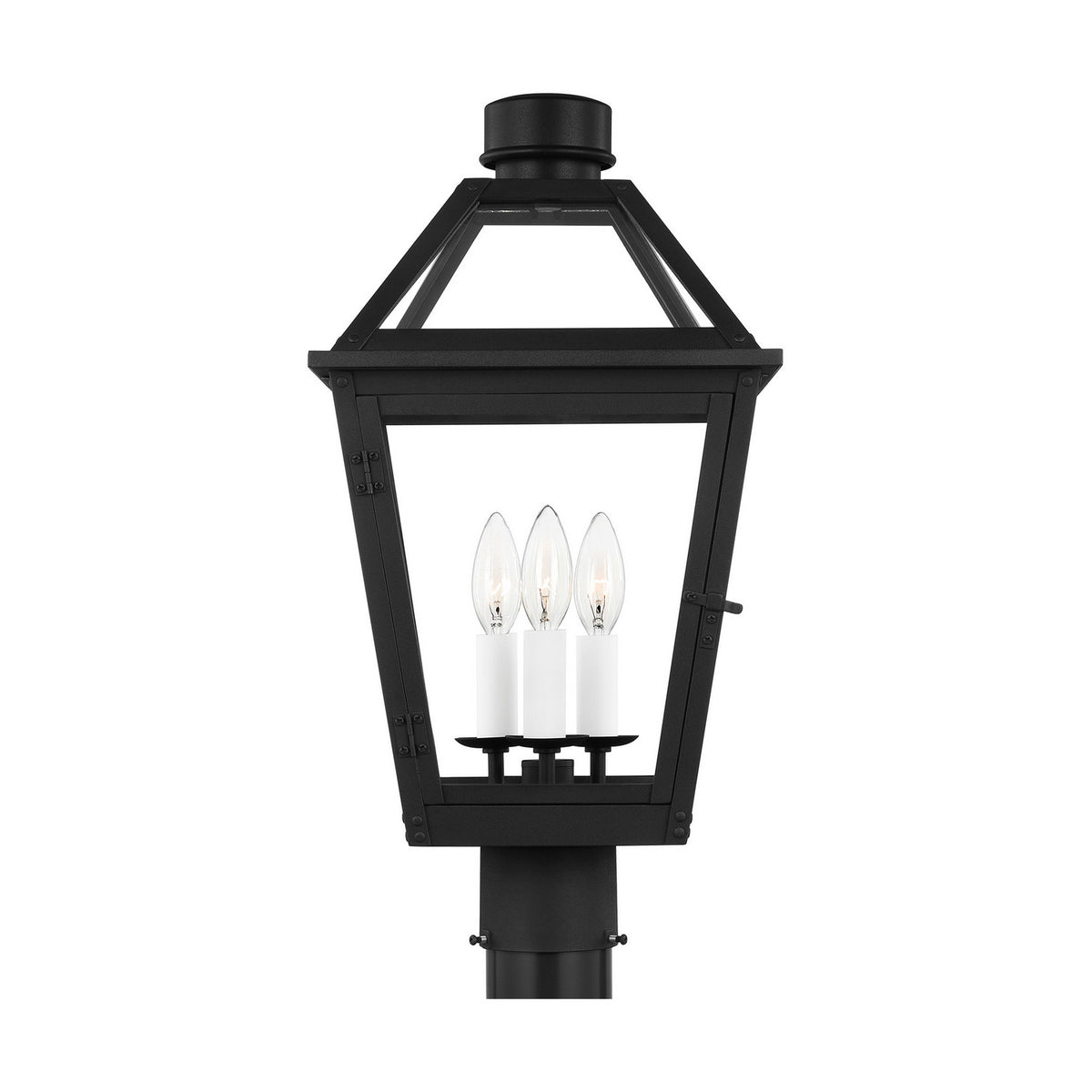 Three Light Post Mount