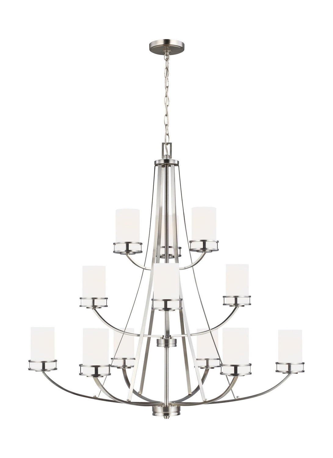 12 Light Chandelier — 40.63"