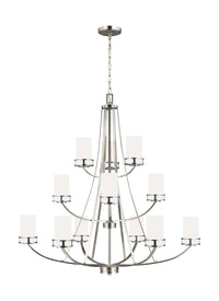12 Light Chandelier — 40.63"