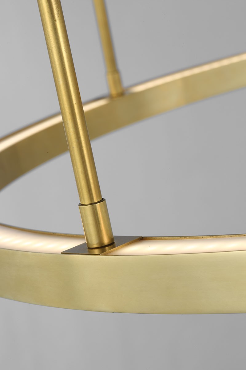 Stagger Ring Medium Chandelier