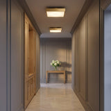 Dupont 16 Square Semi Flush