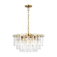 Ten Light Chandelier — 24.13"