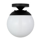 Leo Hanging Globe Flush Mount