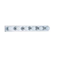 Center Stage Six Light Bath