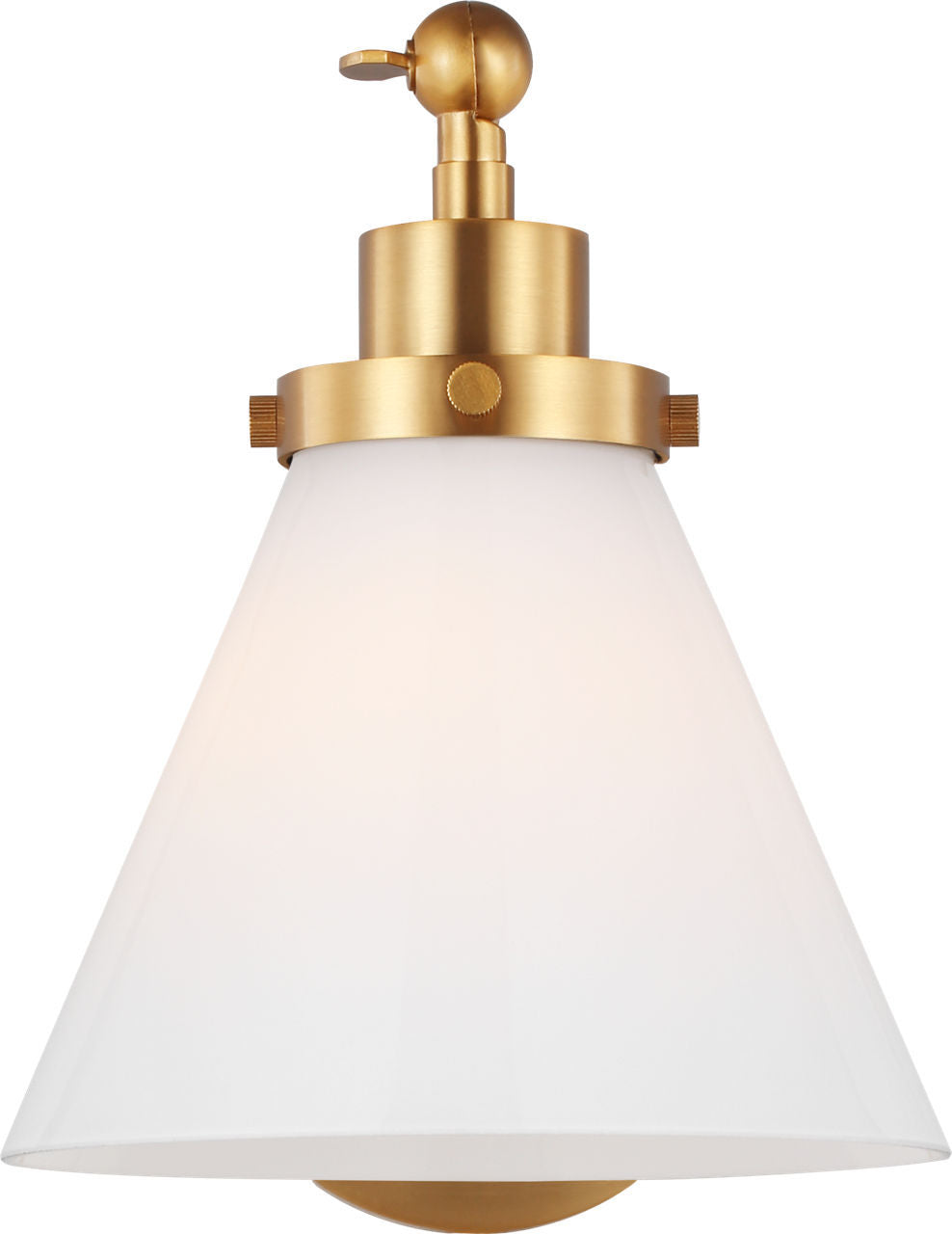 Wellfleet One-Arm Cone Sconce